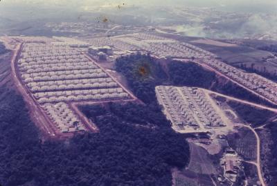 Vista aérea, sobrevoo com Lena Coelho dos Santos