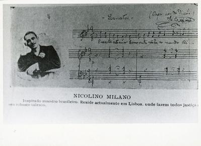 Nicolino Milano (reprodução de periódico)