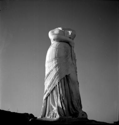 Escultura de Cleópatra, em Delos