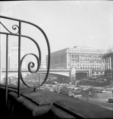 Vista do vale do Anhangabaú