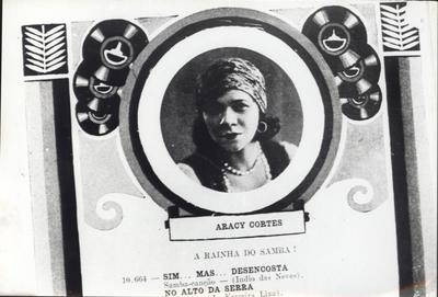 Aracy Cortes (reprodução de periódico)