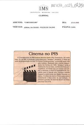 Cinema no IMS