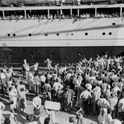 Desembarque no Porto do Rio de Janeiro