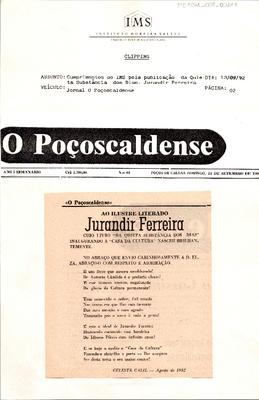 Ao ilustre literado: Jurandir Ferreira