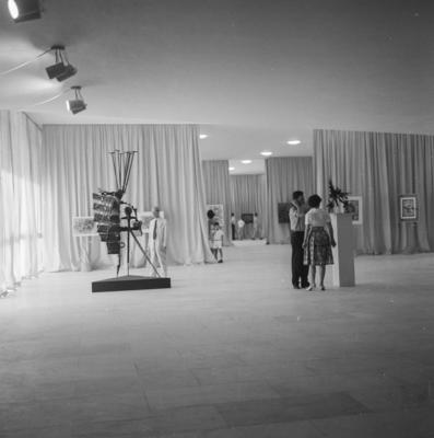 Exposição na primeira sede do Museu de Arte Moderna da Bahia