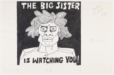 The big sister is watching you