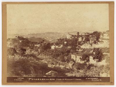 Panorama da cidade do Rio de Janeiro a partir de Santa Teresa