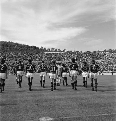 Excursão do Flamengo pela Europa - Jogo contra o Belenense