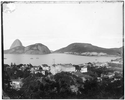 Enseada de Botafogo, ao fundo o Pão de Açúcar