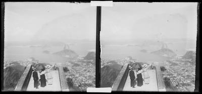 Vista do alto do Morro do Corcovado