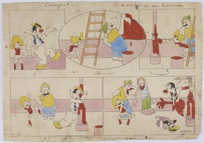 [Carrapicho e seu filho Jujuba]