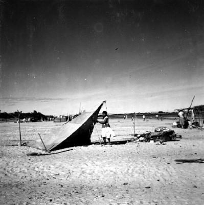 Acampamento de romeiros