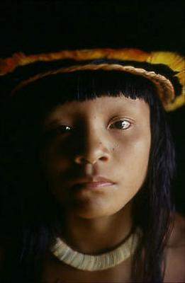 Série Xingu - Jovem de povo não identificado