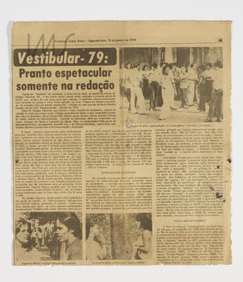 Pranto espetacular somente na redação