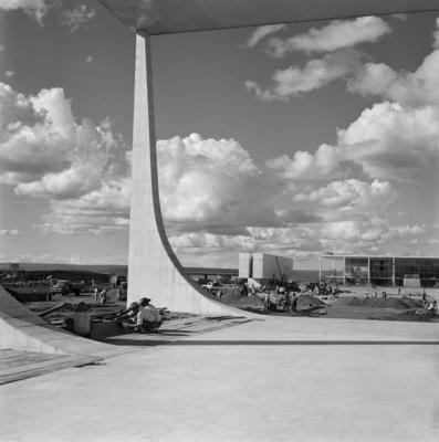 Palácio do Planalto, a partir do Supremo Tribunal Federal