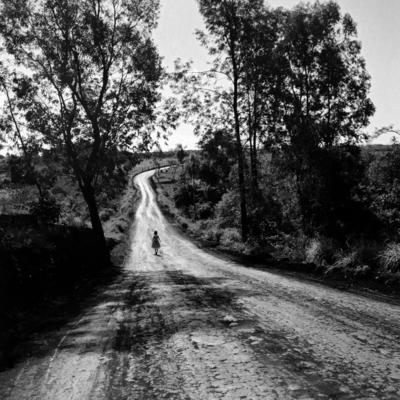 Estrada que passava na cabeceira da chácara Arara, em direção ao aeroporto