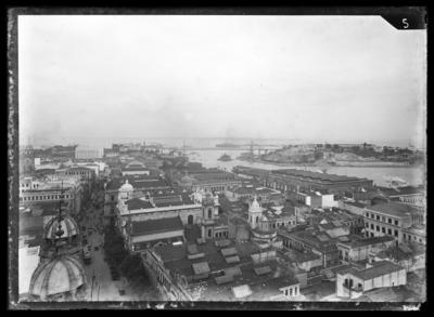 Morro do Castelo - vista para a região da Praça XV de Novembro