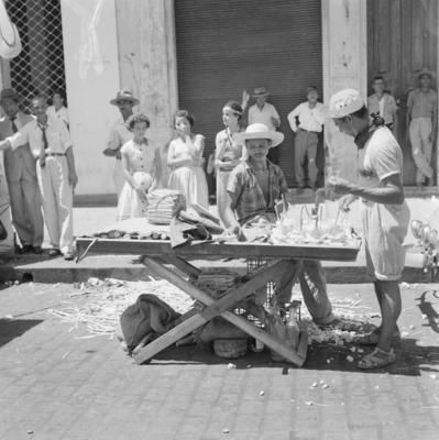 Comércio ambulante durante o carnaval