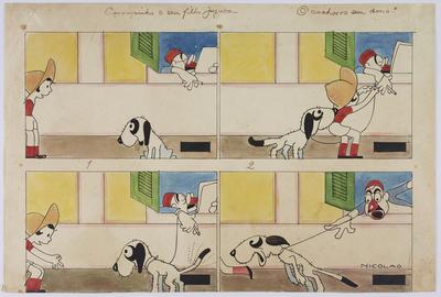 Carrapicho e seu filho Jujuba