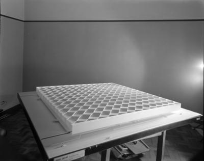 Maquete do Pavilhão de Exposições do Parque do Anhembi