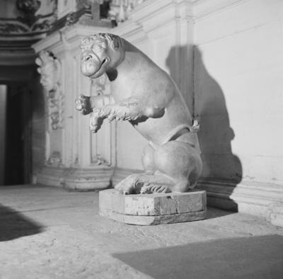 Ouro Preto, Leão de Eça, de autoria de Aleijadinho