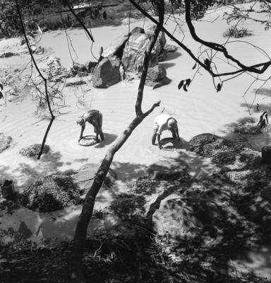 Garimpo de diamantes na Boca do Tauiri