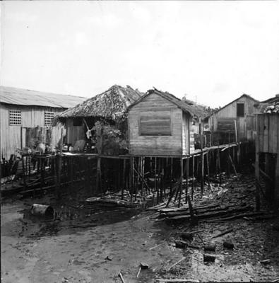 Vila da Barca, palafitas flutuantes