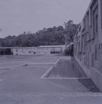 Residência de Francisco Pignatari, atual Parque Burle Marx, projeto de Oscar Niemeyer e Burle Marx