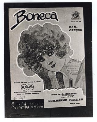 Guilherme Pereira e Orestes Barbosa (capa de partitura)