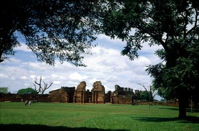 Ruínas da missão jesuítica San Ignacio Miní