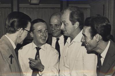 Armando Cavalcanti, René Bittencourt, Mário Rossi, Luiz Bonfá e Raul Sampaio