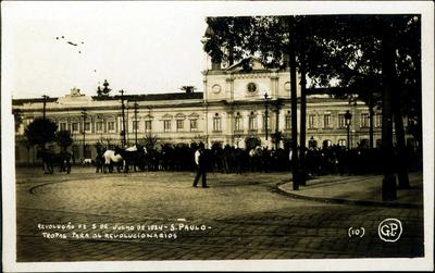 Efeitos da Revolução de 1924 - Tropas para os revolucionários