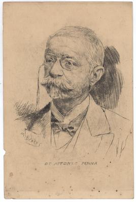 Afonso Pena (desenho em cartão-postal)