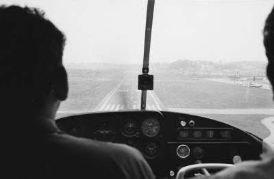 Sobrevoo em São Paulo, com Lena Coelho dos Santos