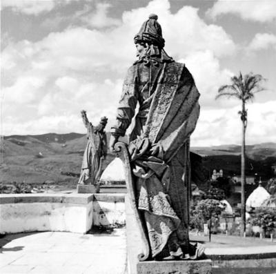 Profeta Joel, em primeiro plano, e Profeta Habacuc