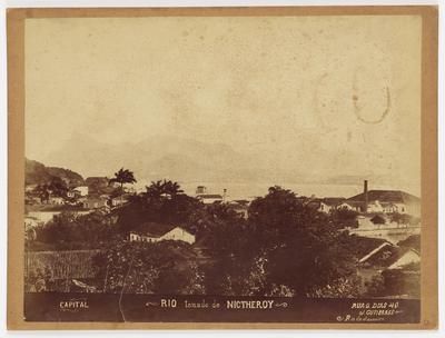 Vista da baía de Guanabara, a partir de Niterói