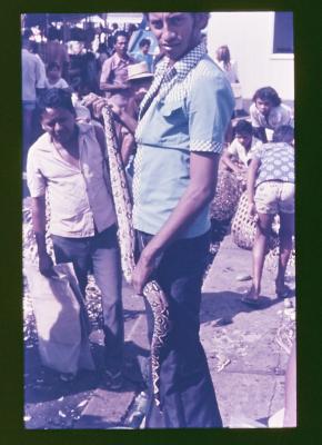 Filmagens de "Iracema: uma transa amazônica", com direção de Jorge Bodanzky e Orlando Senna