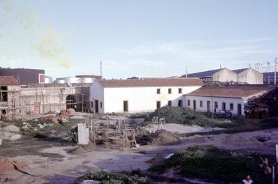 Conjunto arquitetônico em obras