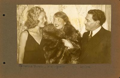 Caterina Boratto, Mistinguett e Tito Schipa