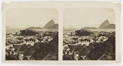 Vista dos bairros da Glória e do Catete; a partir de Santa Teresa
