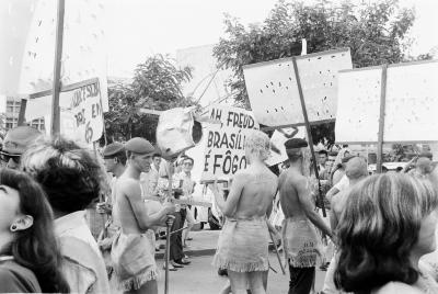 Passeata de calouros da Universidade de Brasília