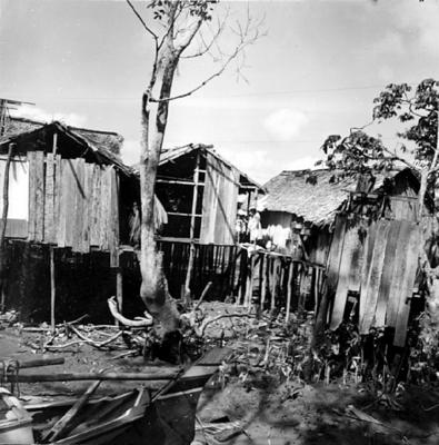 Vila da Barca, palafitas flutuantes