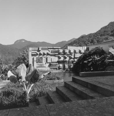 Painel de Burle Marx na residência de Cândido Guinle de Paula Machado