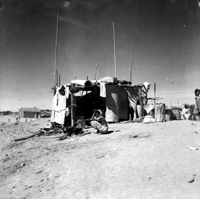 Acampamento de romeiros