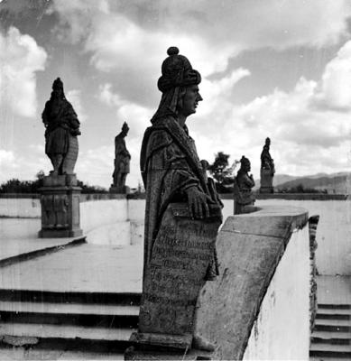 Profeta Baruc (à frente)