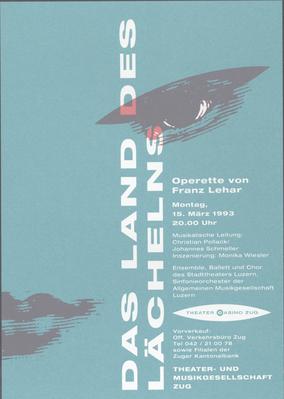 Das Land des Lächelns - Operette von Franz Lehar