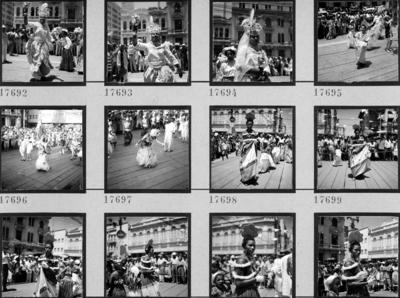 Desfile de agremiação carnavalesca