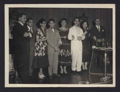 Artistas no "Programa César de Alencar"