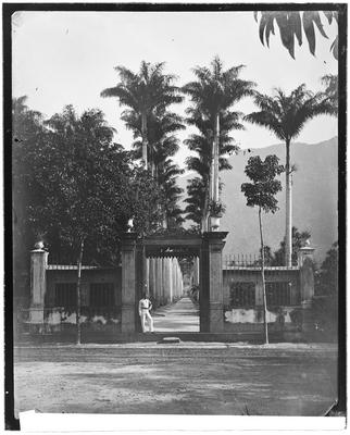 Entrada do Jardim Botânico