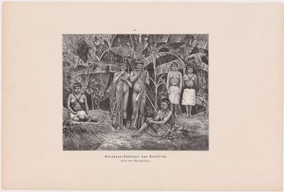 Coroados=Indianer aus Brasilien. (Nach einer Photographie.)